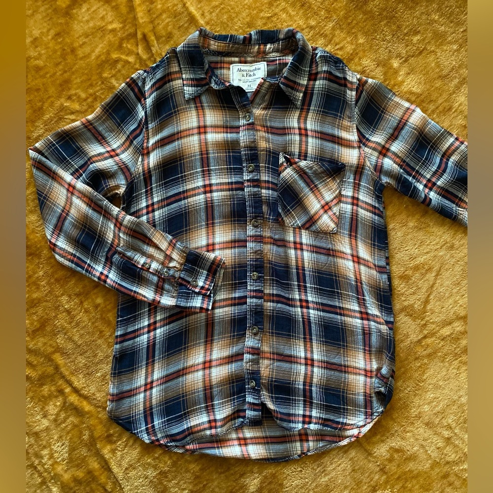Abercrombie & Fitch soft plaid flannel